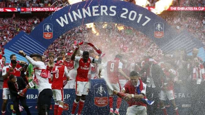 Arsenal Juara Piala FA setelah Kalahkan Chelsea di Wembley