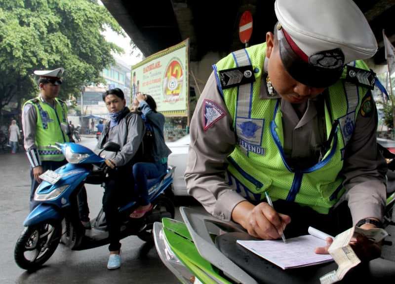 Helm Polisi Dipasang GoPro untuk Pantau dan Tindak Pelanggar Lalu Lintas