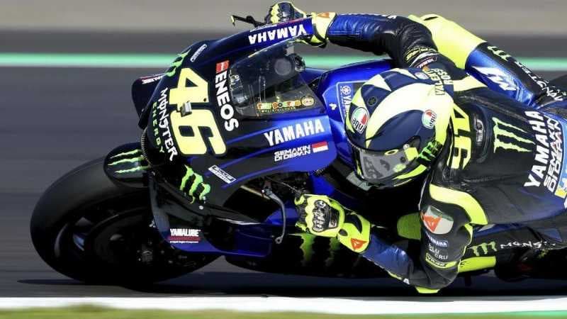 Marquez Pole di MotoGP Inggris, Rossi Kedua