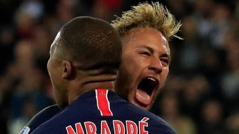 Mbappe Usir Neymar di Perayaan Juara PSG
