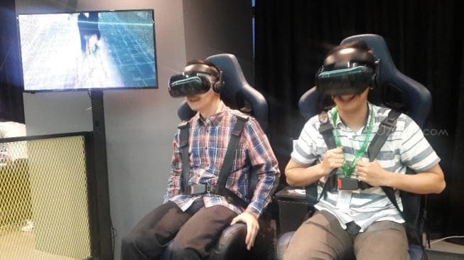 Rasakan Sensasi Berbeda Main Game VR di Tempat Ini
