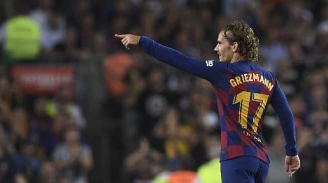 Tak Ada Messi dan Suarez, Griezman Jadi Penentu Permainan Barcelona
