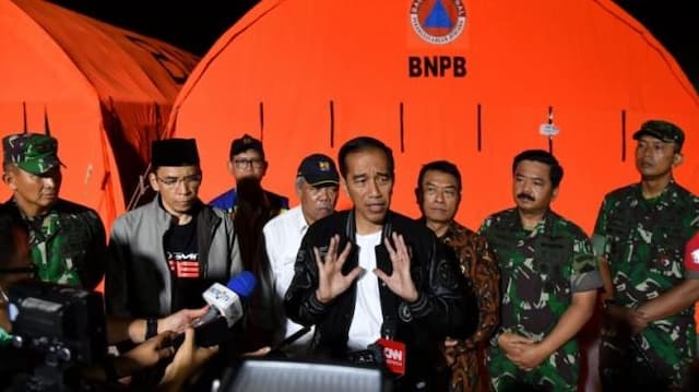 Gempa Lombok, Presiden Minta Segala Masalah Diselesaikan Cepat