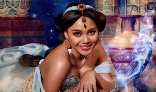 Aurel Hermansyah Berfoto Bak Putri Jasmine dari Film Aladdin, Begini Reaksi Netizen