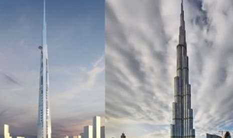 Jeddah Bangun Menara Pencakar Langit Tertinggi di Dunia
