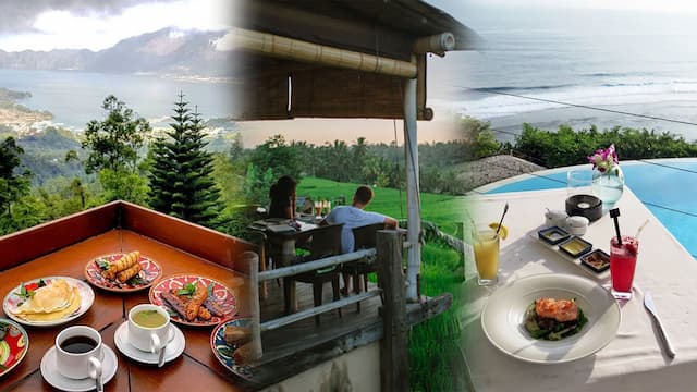 10 Restoran di Bali dengan Pemandangan Menakjubkan