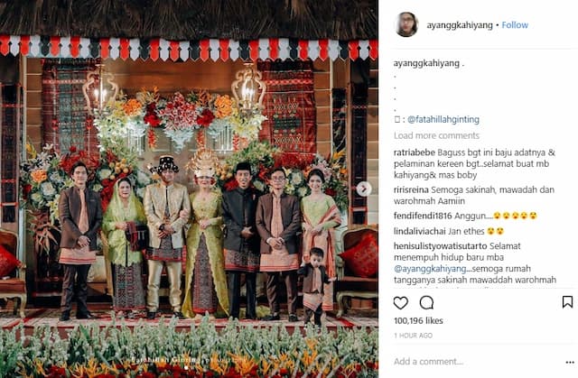 Kahiyang Ayu Unggah Foto Keluarga, Netizen Salah Fokus Pada Jan Ethes