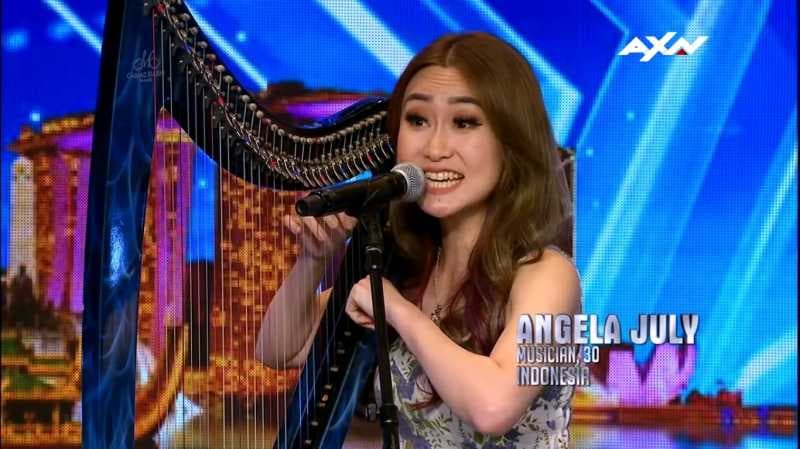 Angela July Memukau di Ajang Asias Got Talent 2017