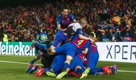 Barcelona Ukir Sejarah Baru Liga Champions
