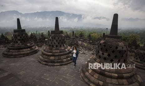 Candi Borobudur Mini Jadi Destinasi Wisata Baru Cianjur