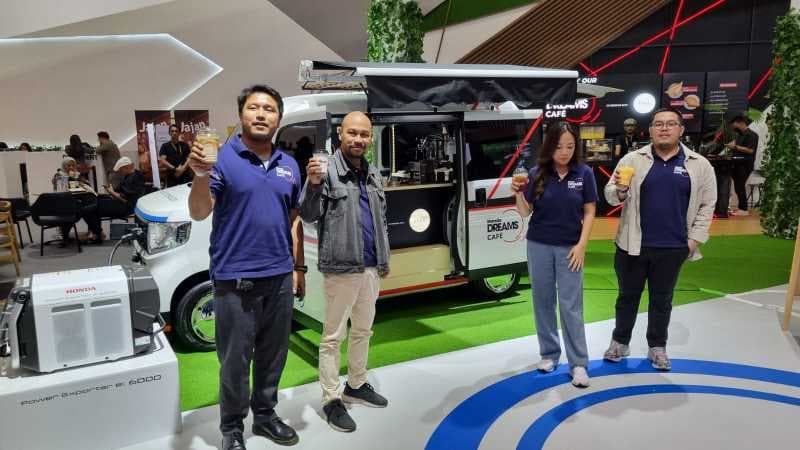 Honda Sulap N-Van EV Prototype Jadi Mobile Cafe di GIIAS 2024
