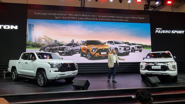 All New Mitsubishi Triton dan New Pajero Sport Meluncur di GIIAS 2024