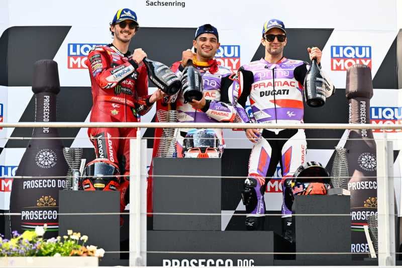 Hasil Balap MotoGP Jerman: Dominasi Ducati, Pabrikan Jepang Terpuruk