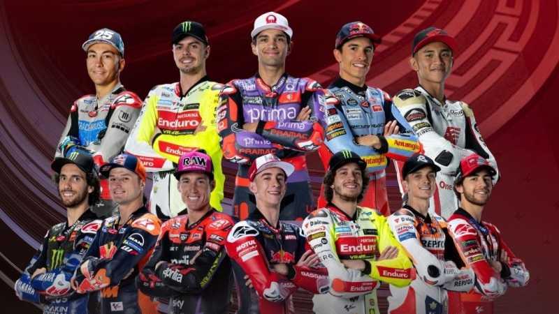 Daftar 12 Pembalap yang Ikut Parade MotoGP di Kota Mataram