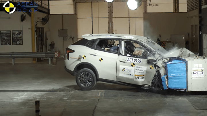 Keamanan Dipertanyakan: Neta V Tidak Lulus Tes Tabrak ASEAN NCAP