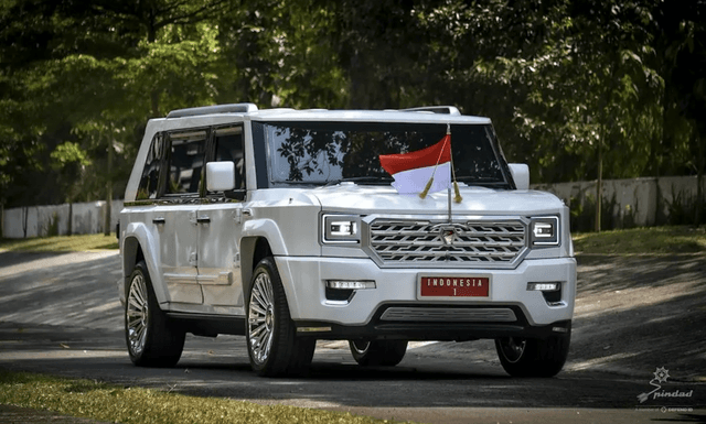 Kebal Peluru, Ini Spek Pindad MV3 Garuda Limousine Racikan Prabowo