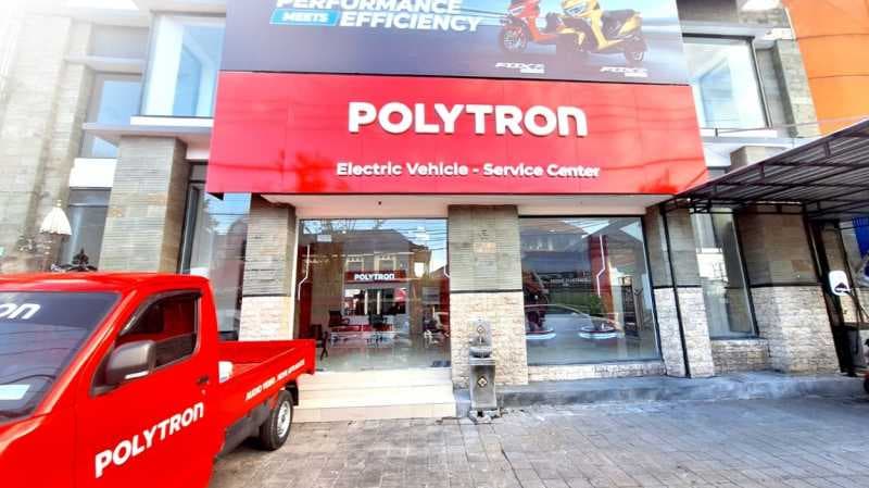 Polytron Buka Dealer Motor Listrik Keduanya di Bali