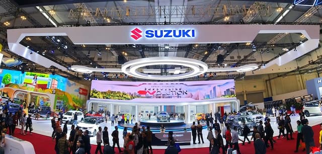 Jajaran Mobil Elektrifikasi Buatan Lokal di Booth Suzuki GIIAS 2024