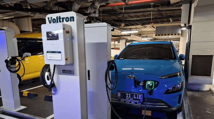 Saingi PLN, Voltron Ngebut Bangun 1.000 SPKLU di Indonesia