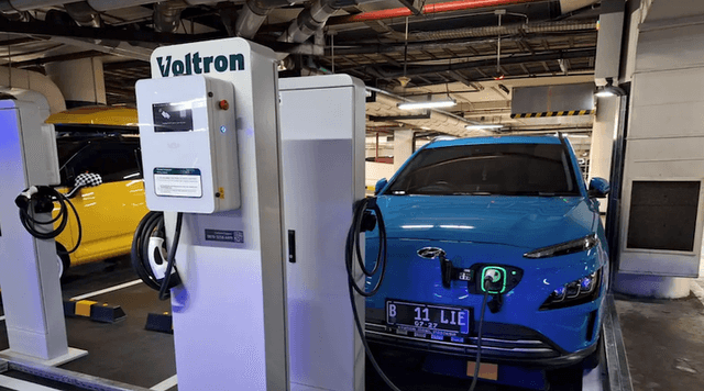 Saingi PLN, Voltron Ngebut Bangun 1.000 SPKLU di Indonesia