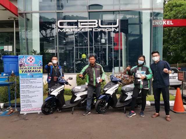 Gratis Tukar Motor Lama Dengan Yamaha Gear 125 Untuk Driver Grab
