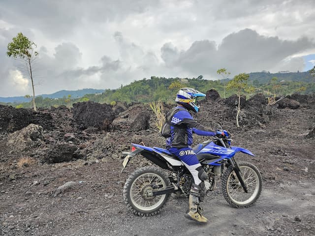 Setangguh Apa Yamaha WR 155 R Terabas Gunung Batur Kintamani?