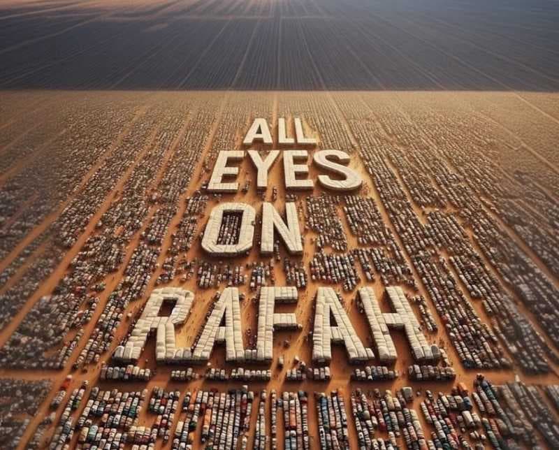 All Eyes on Rafah Menggema di Instagram, 32 Juta Akun Bersuara 
