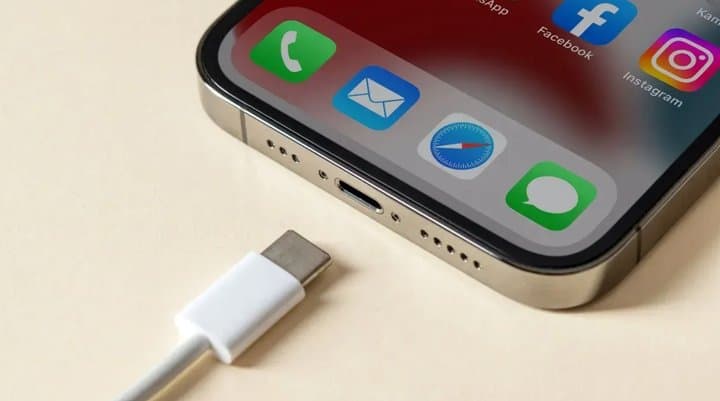 Ngecas Pakai Charger KW, Kabel iPhone 15 Pro Max Malah Meleleh Ngecas Pakai Charger KW, Kabel iPhone 15 Pro Max Malah Meleleh
