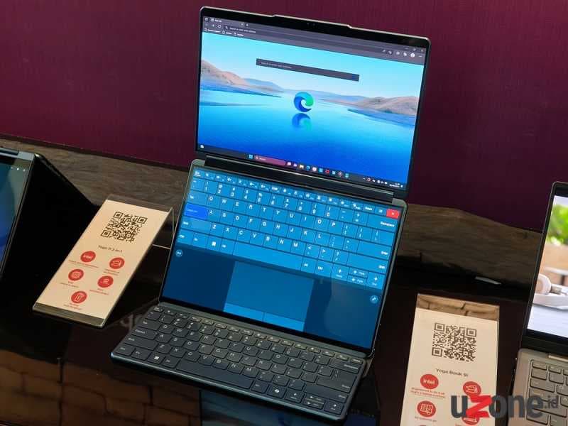 Jajal Lenovo Yoga Book 9i: Laptop 2 Layar Lawannya Asus Zenbook Duo