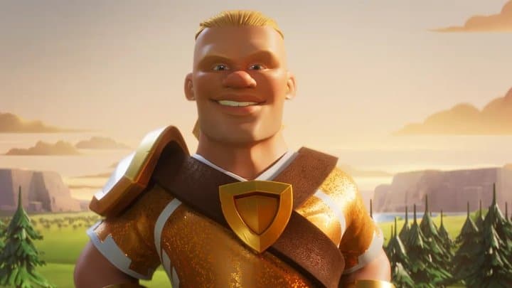 Erling Haaland Jadi Barbarian King di Game Clash of Clans Erling Haaland Jadi Barbarian King di Game Clash of Clans