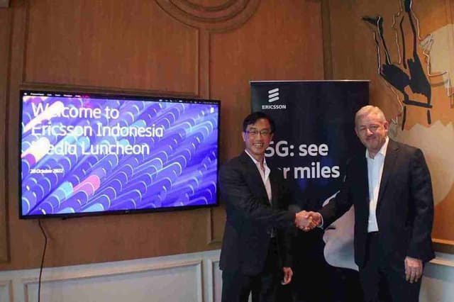 Kerja Sama Ericsson-IOH Percepat implementasi  4G dan 5G