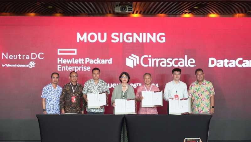 Telkom Gelar NeutraDC Summit di Bali, Jalin Kerja Sama dengan HPE