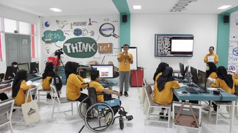 Telkom Bekali Penyandang Disabilitas Pelatihan TIK