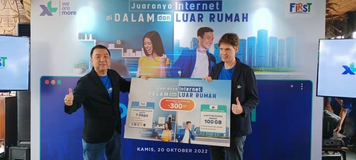 XL Axiata-First Media Geber Internet Ngebut 1 Gbps di Rumah XL Axiata-First Media Geber Internet Ngebut 1 Gbps di Rumah