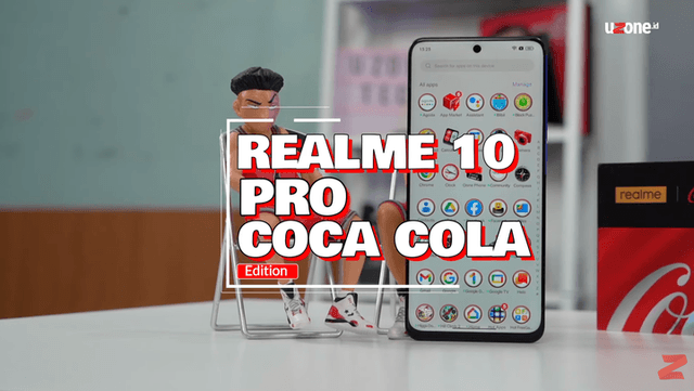 VIDEO: Ponsel Paling Bikin Segar, Realme 10 Pro Coca-Cola Edition