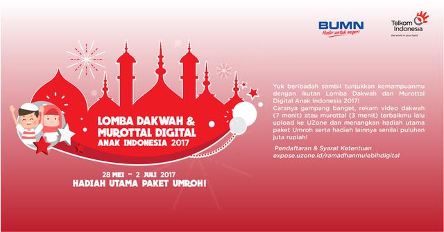 Telkom Gelar Lomba Dakwah dan Murottal Digital Anak