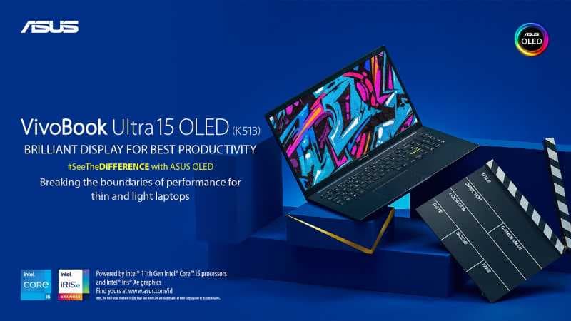 5 Keunggulan Layar OLED di ASUS VivoBook Ultra 15 OLED (K513), Harganya Rp8,5 Juta