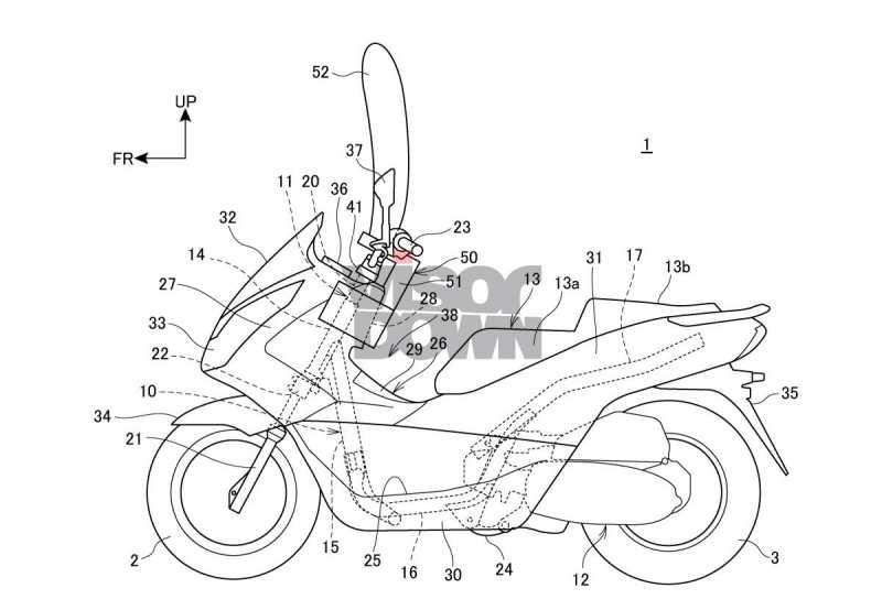 Saingi NMax, Honda PCX Baru Bakal Pakai Airbag, Buat Apaan Ya?