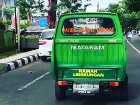 Viral, Mobil Masa Depan di Lombok !