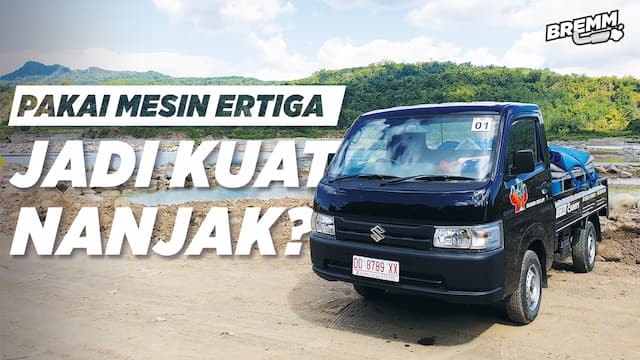 VIDEO Test Drive Suzuki Carry, Libas Sungai dan Gunung Makasar