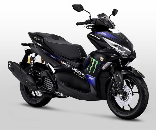 Gantengnya Yamaha Aerox Monster Energy MotoGP Edition