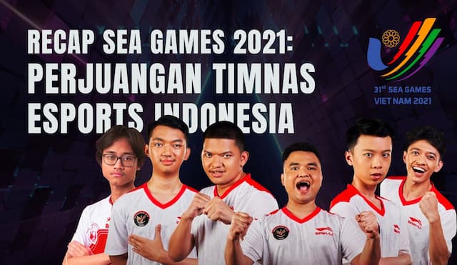 INFOGRAFIS: Timnas eSports Indonesia Panen Medali di SEA Games 2021