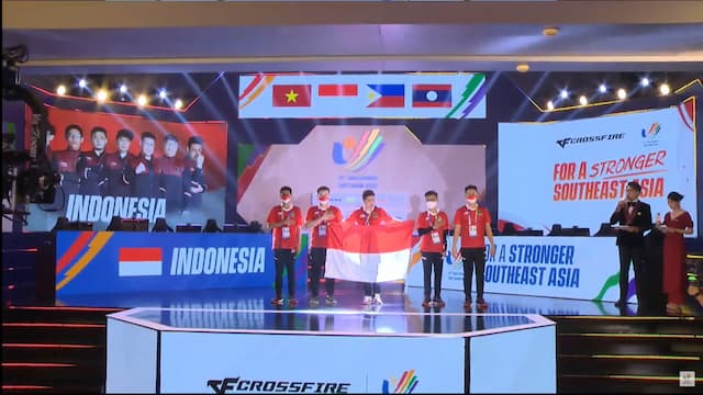 Sea Games 2021: Tim CrossFire Indonesia Sumbang Medali Perunggu