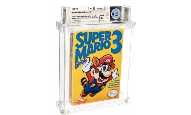 Game Super Marios Bros 3 Laku Dilelang Rp 2,2 Miliar