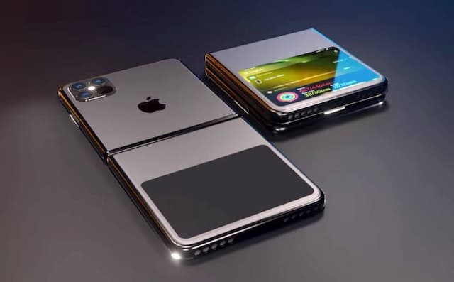Kalau Apple Bikin iPhone Layar Lipat, Begini Tampangnya?