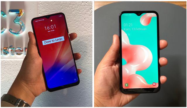 Ponsel Sejutaan, Ini 5 Perbedaan Realme C3 dan Samsung Galaxy A01