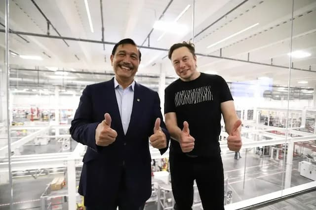 'Diplomasi' Permen Kopiko ala Menteri Luhut saat Temui Elon Musk