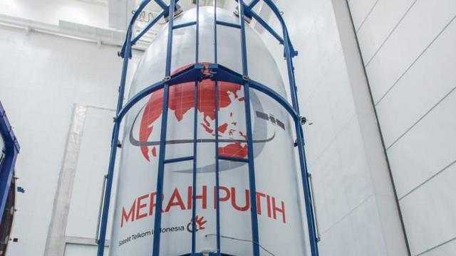 Saksikan Satelit Merah Putih Meluncur dari AS ke Antariksa