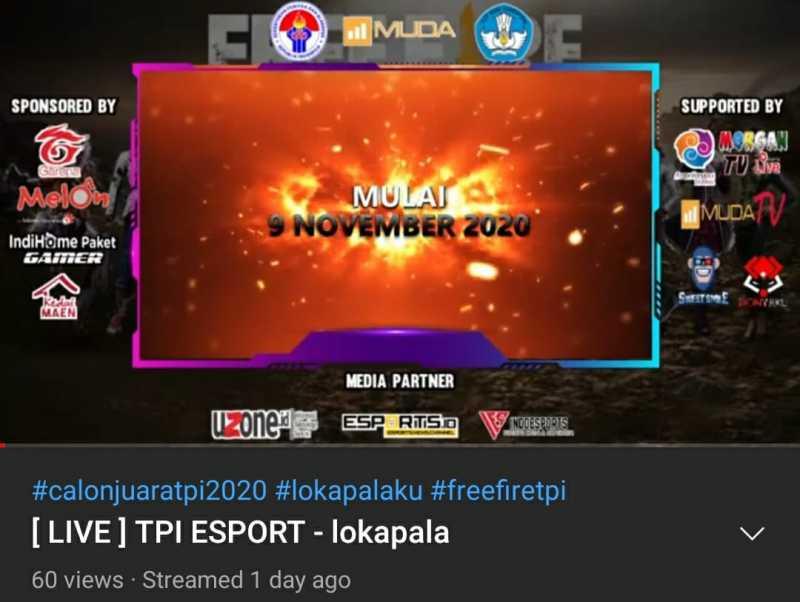 Daftar Finalis dan Play Off E-Sports Turnamen Pelajar Indonesia