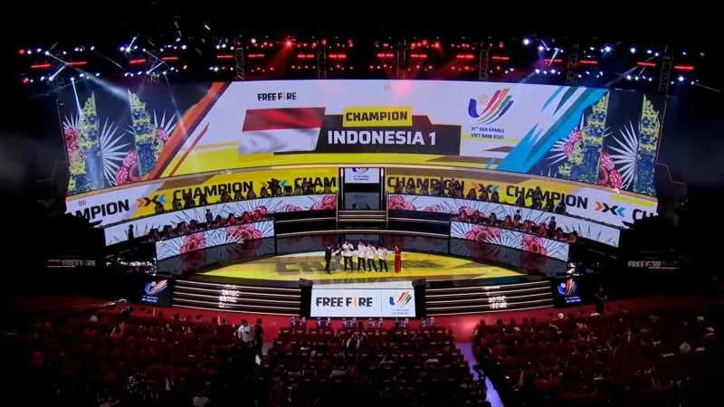 Bangga! Indonesia Boyong Emas dan Perak eSports Free Fire di SEA Games 2021